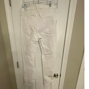 Veronica Beard Women's White Skinny High Rise Jeans, A66